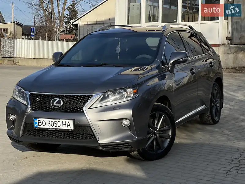 Позашляховик / Кросовер Lexus RX 2013 в 