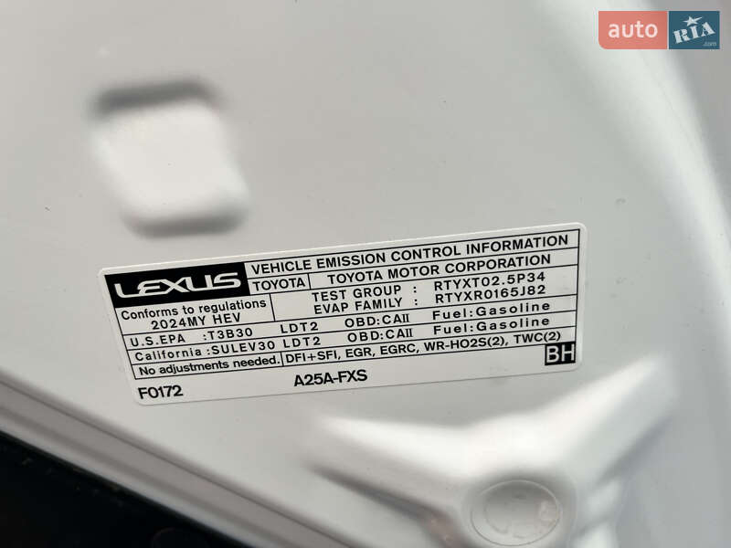 Внедорожник / Кроссовер Lexus RX 2024 в Василькове