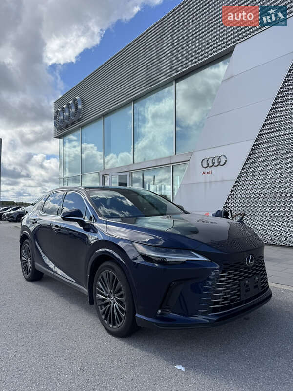 2023 Lexus RX, VIN 2T2BBMCA3PC019720:plate — zdjęcie 1 (autoria)