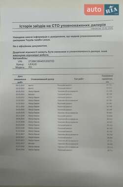 Внедорожник / Кроссовер Lexus RX 2013 в Харькове