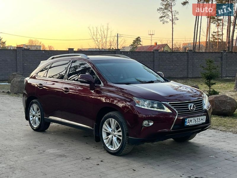 Позашляховик / Кросовер Lexus RX 2012 в Житомирі фото 4 Позашляховик / Кросовер Lexus RX 2012 в Житомирі