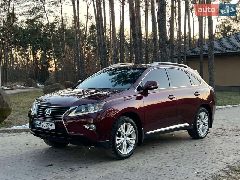 Позашляховик / Кросовер Lexus RX 2012 в Житомирі фото 14 Позашляховик / Кросовер Lexus RX 2012 в Житомирі