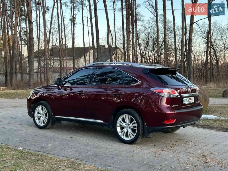Позашляховик / Кросовер Lexus RX 2012 в Житомирі фото 18 Позашляховик / Кросовер Lexus RX 2012 в Житомирі