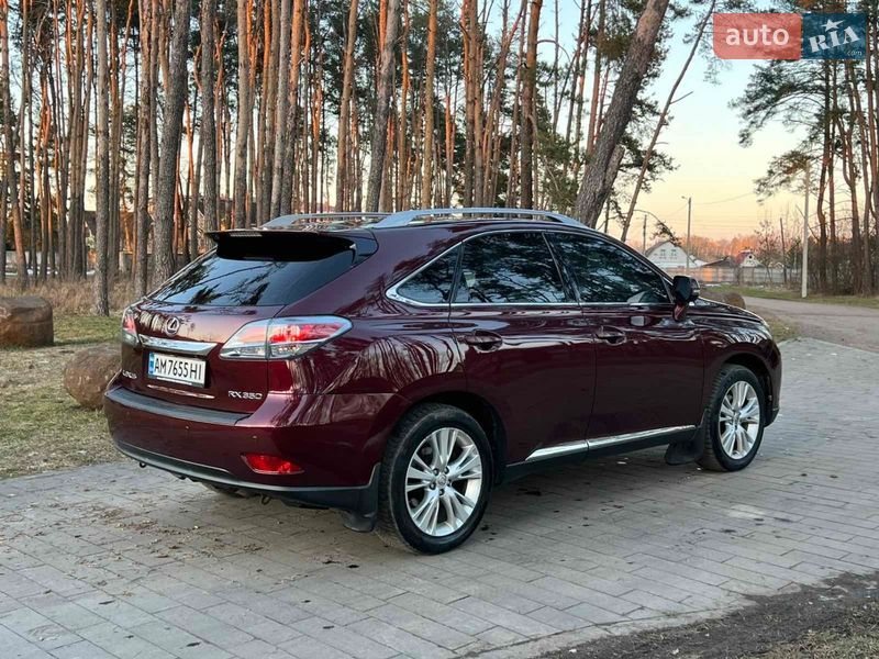Позашляховик / Кросовер Lexus RX 2012 в Житомирі фото 28 Позашляховик / Кросовер Lexus RX 2012 в Житомирі