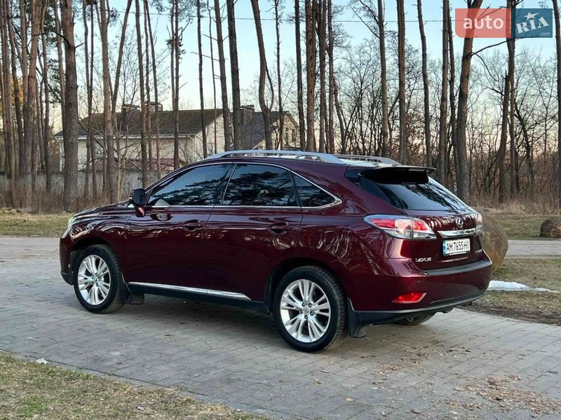 Позашляховик / Кросовер Lexus RX 2012 в Житомирі фото 24 Позашляховик / Кросовер Lexus RX 2012 в Житомирі