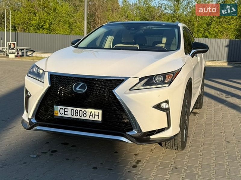 Позашляховик / Кросовер Lexus RX 2016 в Чернівцях фото Позашляховик / Кросовер Lexus RX 2016 в Чернівцях