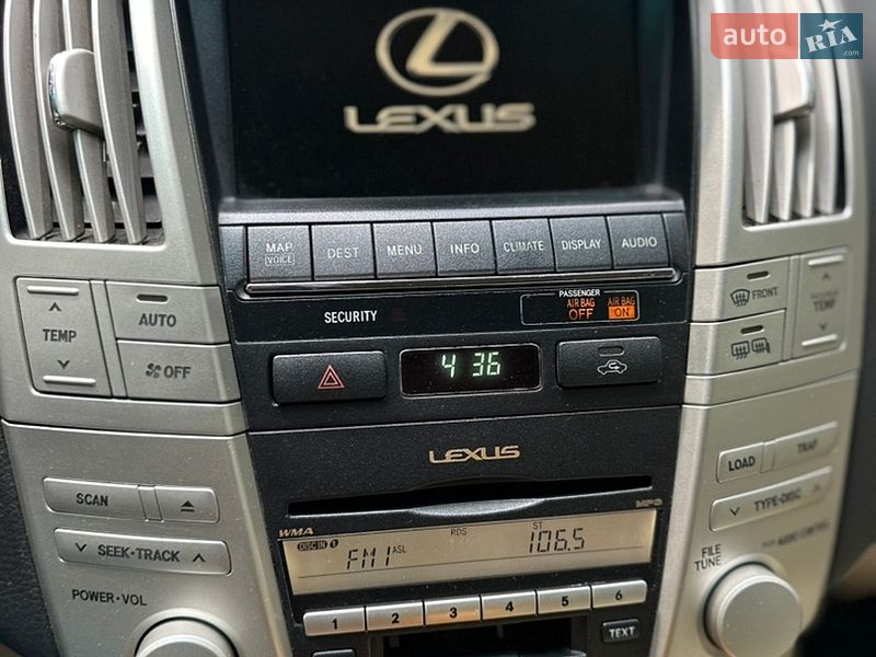 Внедорожник / Кроссовер Lexus RX 2008 в Киеве фото 30 Внедорожник / Кроссовер Lexus RX 2008 в Киеве