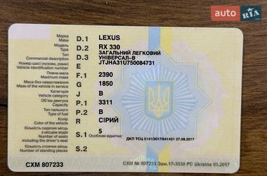 Позашляховик / Кросовер Lexus RX 2005 в Одесі