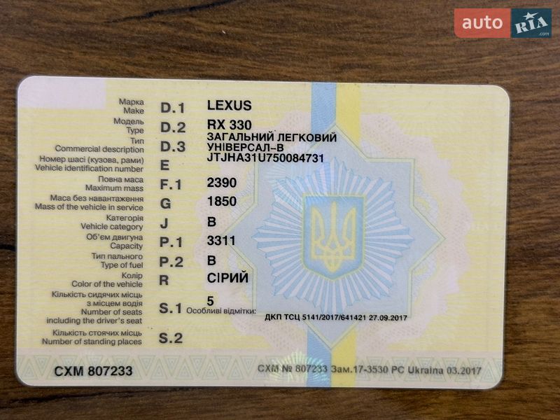 Позашляховик / Кросовер Lexus RX 2005 в Одесі