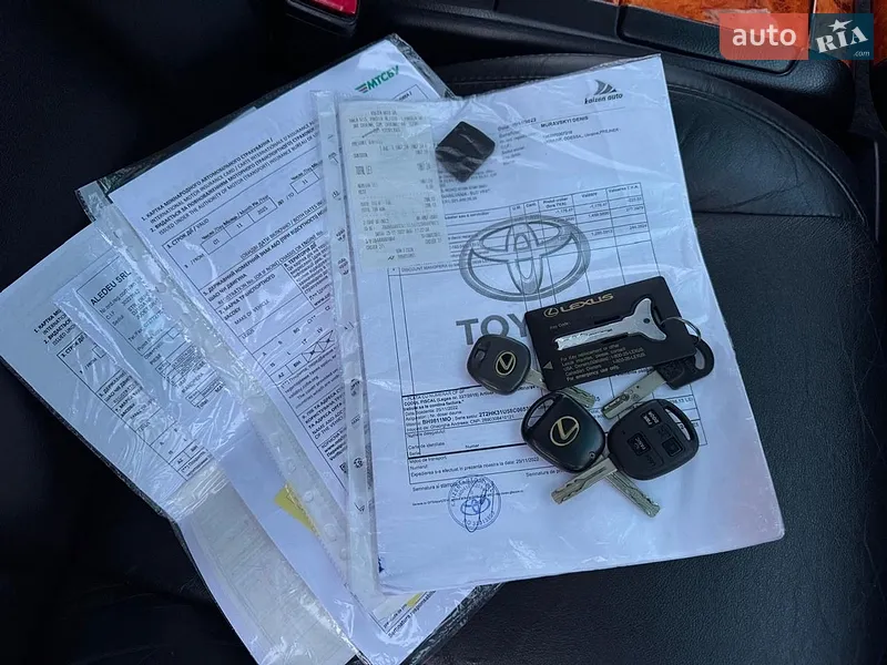 Позашляховик / Кросовер Lexus RX 2007 в Одесі документ