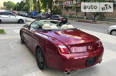 Кабриолет Lexus SC 2008 в 