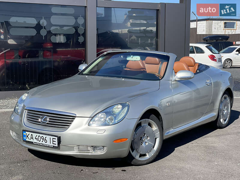Кабриолет Lexus SC 2001 в 