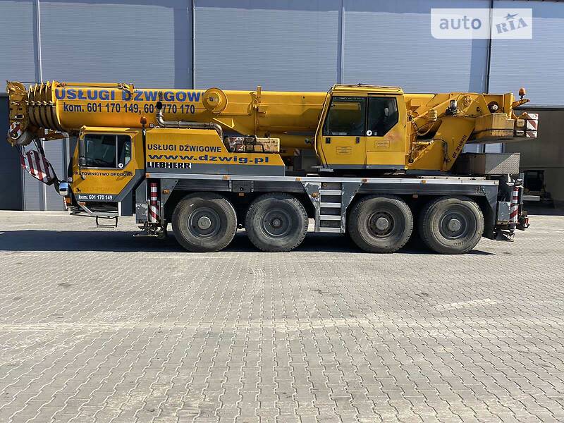 Автокран Liebherr LTM 1999 в Львове