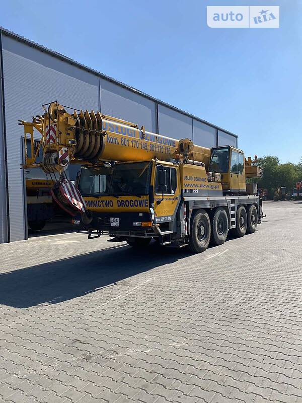 Автокран Liebherr LTM 1999 в Львове