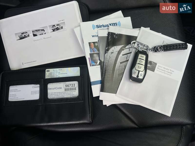 Внедорожник / Кроссовер Lincoln MKC 2015 в Одессе фото 38 Внедорожник / Кроссовер Lincoln MKC 2015 в Одессе