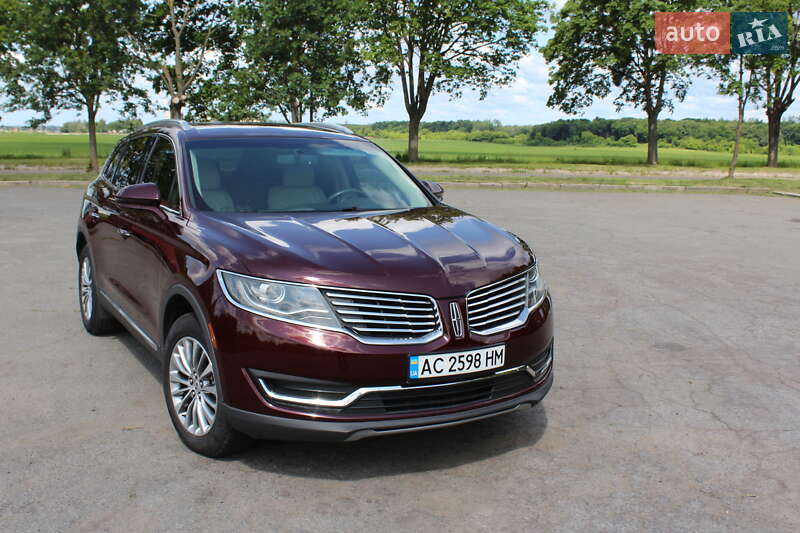Внедорожник / Кроссовер Lincoln MKX 2017 в Владимире