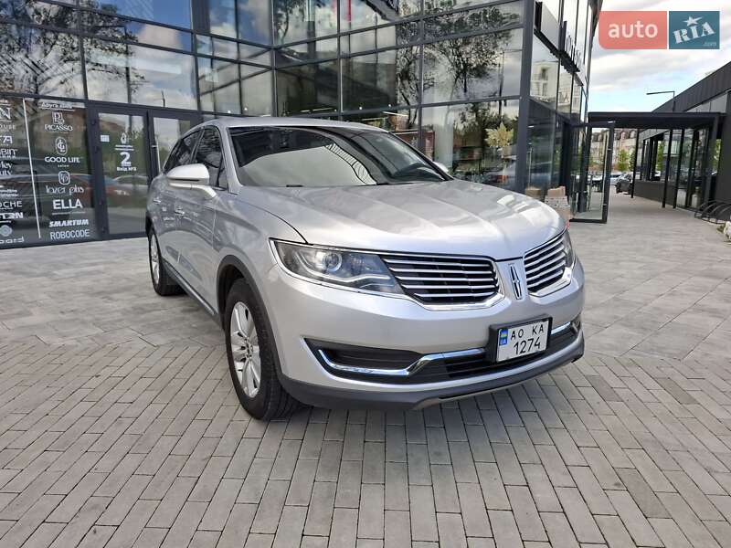 Внедорожник / Кроссовер Lincoln MKX 2017 в Ужгороде