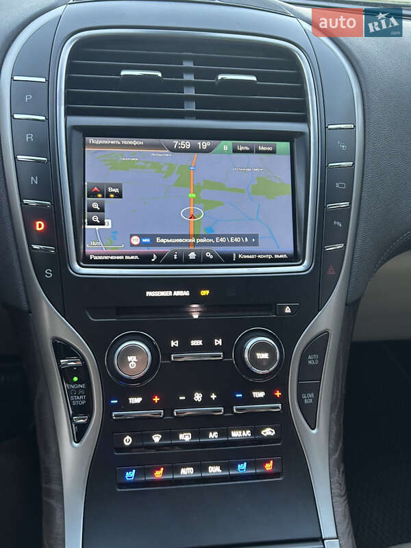 Внедорожник / Кроссовер Lincoln MKX 2015 в Пирятине