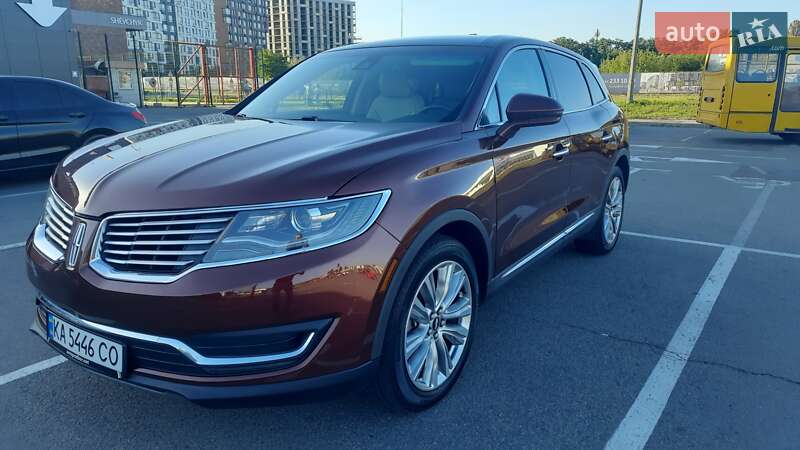 Внедорожник / Кроссовер Lincoln MKX 2016 в Киеве