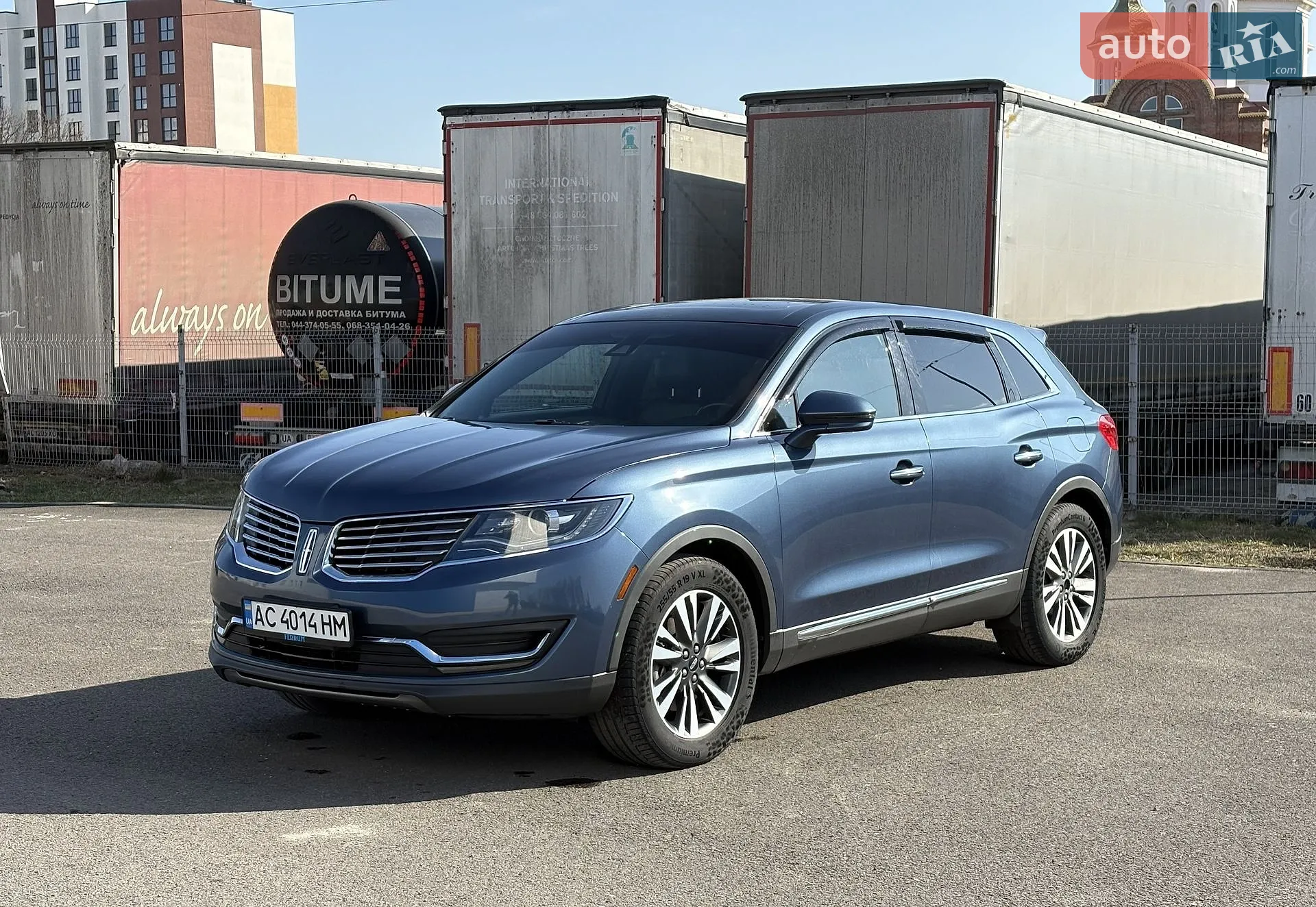 Lincoln MKX, 2018