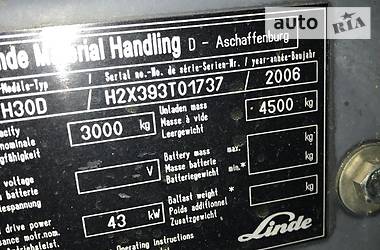 Вилочный погрузчик / Штабелер Linde H 2006 в Черновцах