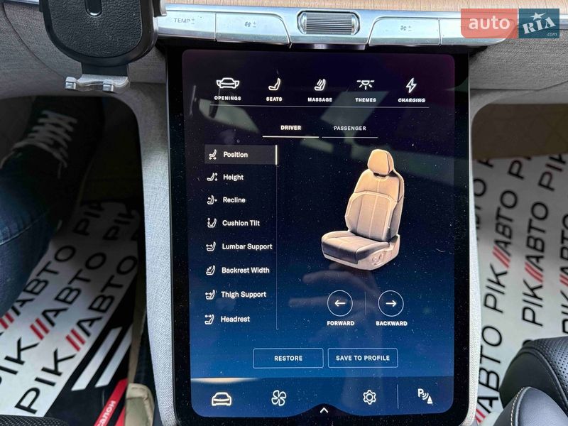 Седан Lucid Air 2022 в Львові