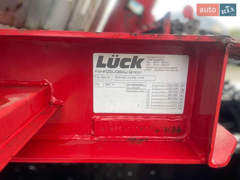 Самосвал полуприцеп Luck SKF 2014 в Черновцах