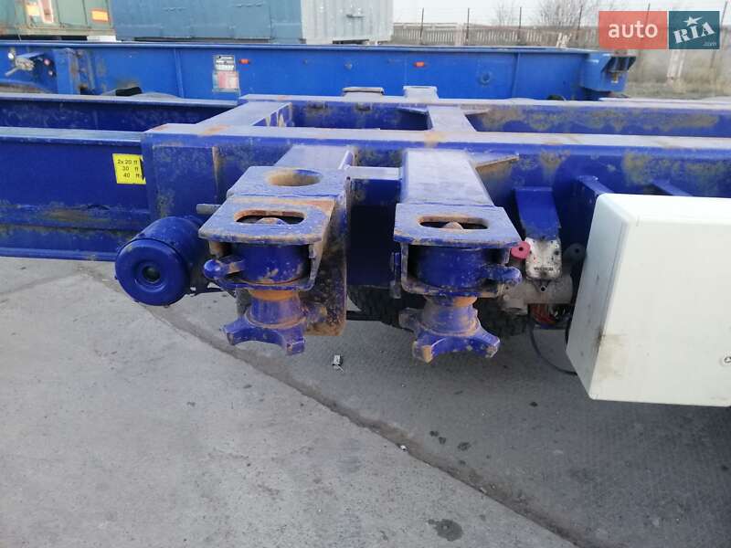 Контейнеровоз полуприцеп M&V Euro 902 2008 в Черноморске фото 21 Контейнеровоз полуприцеп M&V Euro 902 2008 в Черноморске