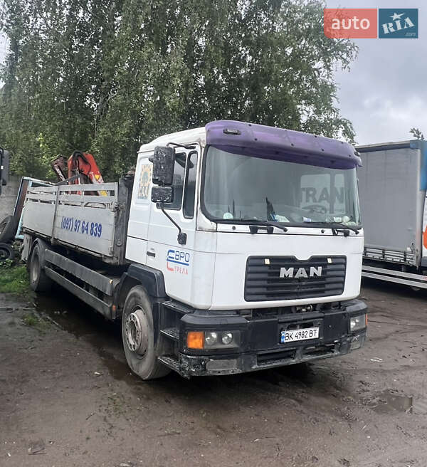 Борт MAN 14.280 2002 в Рівному