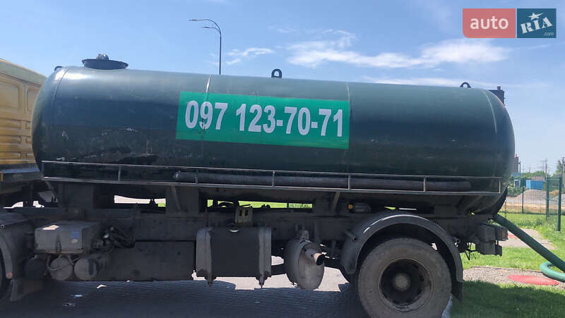 Машина  асенізатор (вакуумна) MAN 14.280 1993 в Рівному фото 9 Машина  асенізатор (вакуумна) MAN 14.280 1993 в Рівному