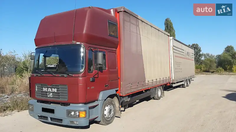 Тентованый MAN 14.285 2003 в 