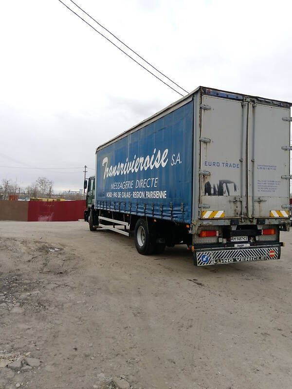 Тентований MAN 18.225 2005 в Житомирі