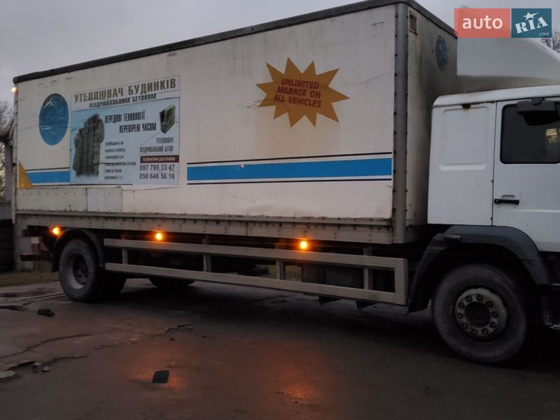 Вантажний фургон MAN 18.225 2002 в Львові