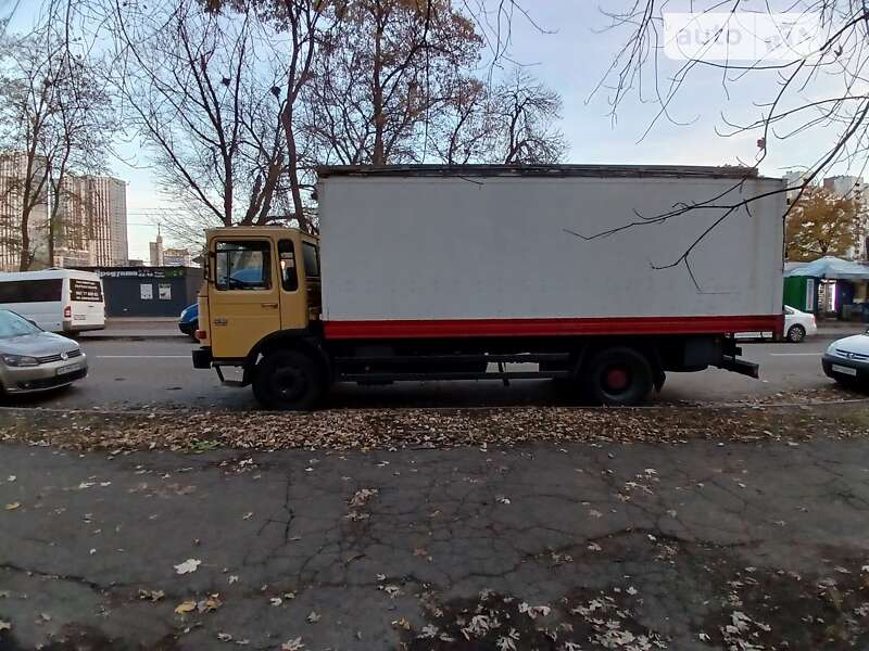 Вантажний фургон MAN 18.272 1987 в 