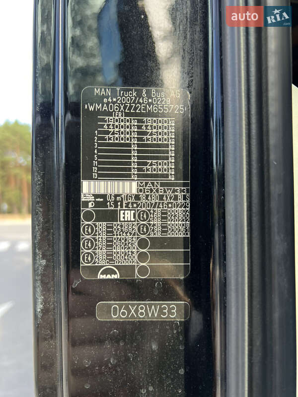 Тягач MAN 18.480 2015 в Луцке