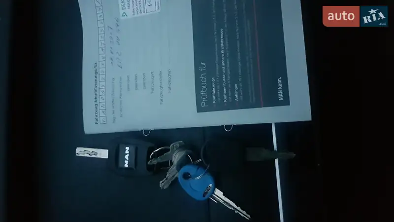 Зерновоз MAN 18.480 2016 в Зіньківі документ