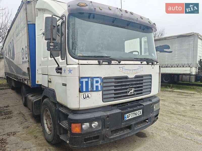 Тентованый MAN 19.414 1998 в Запорожье фото 2 Тентованый MAN 19.414 1998 в Запорожье