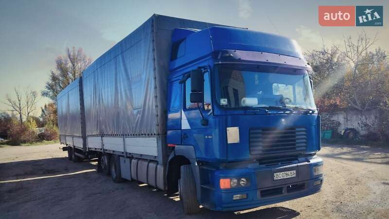 Тентований MAN 23.414 2000 в Стрию