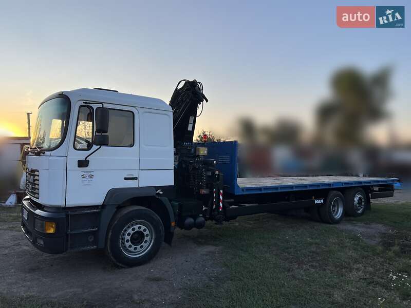 Кран-манипулятор MAN 25.280 2004 в Ровно