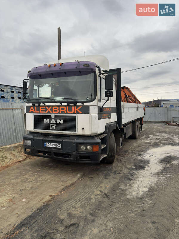 Кран-маніпулятор MAN 26.372 1996 в Ужгороді