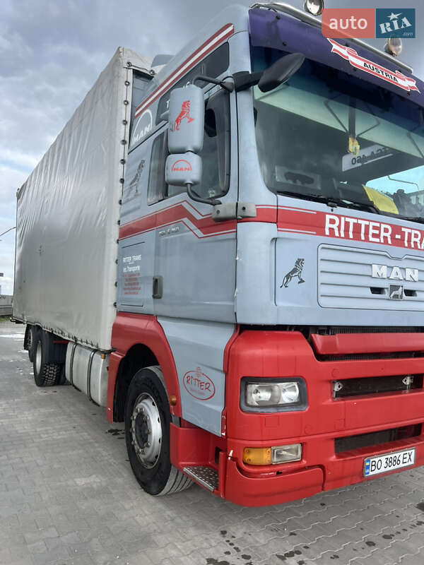 Тентований MAN 26.460 2003 в Тернополі фото 2 Тентований MAN 26.460 2003 в Тернополі