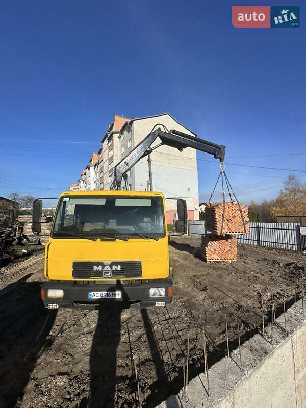 Кран-маніпулятор MAN 8.150 груз. 1996 в Луцьку