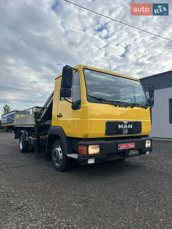 Кран-маніпулятор MAN 8.150 груз. 1996 в Луцьку