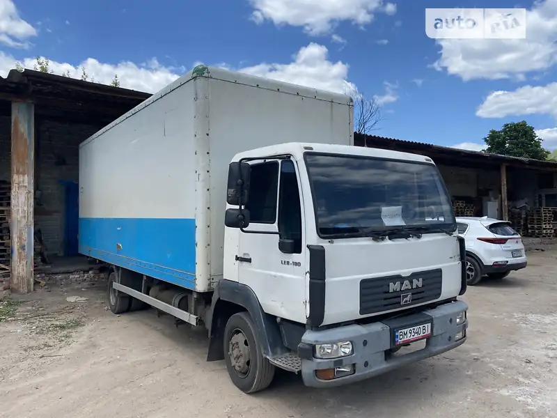 Грузовой фургон MAN 8.155 2003 в 