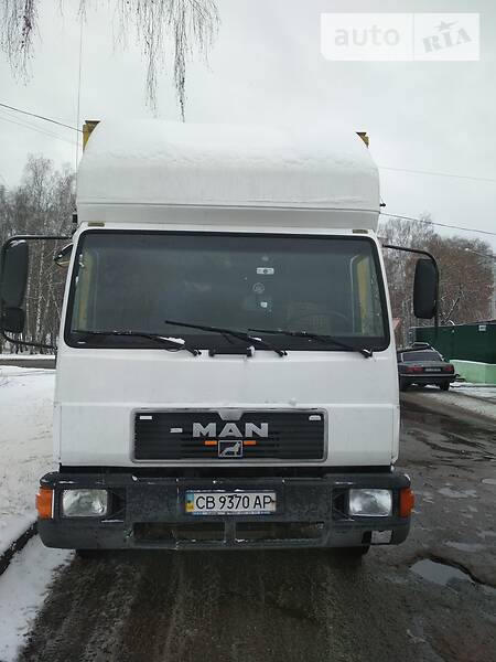 Вантажний фургон MAN 8.163 1999 в Чернігові