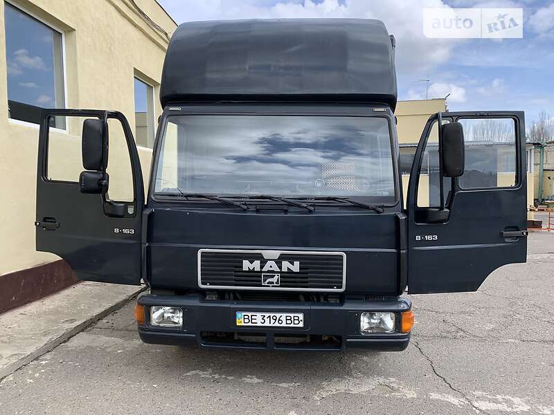 Грузовой фургон MAN 8.163 1998 в Николаеве фото 2 Грузовой фургон MAN 8.163 1998 в Николаеве