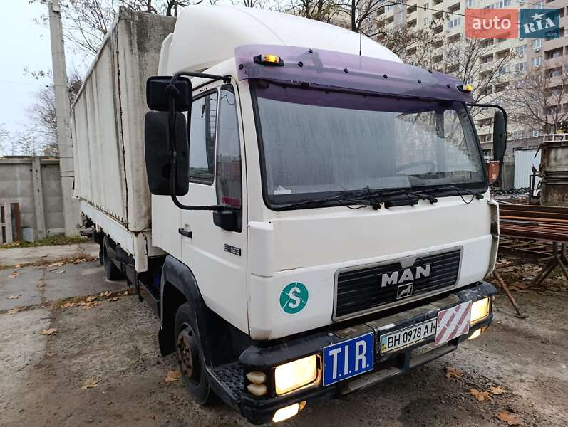 Тентованый MAN 8.163 1996 в Одессе