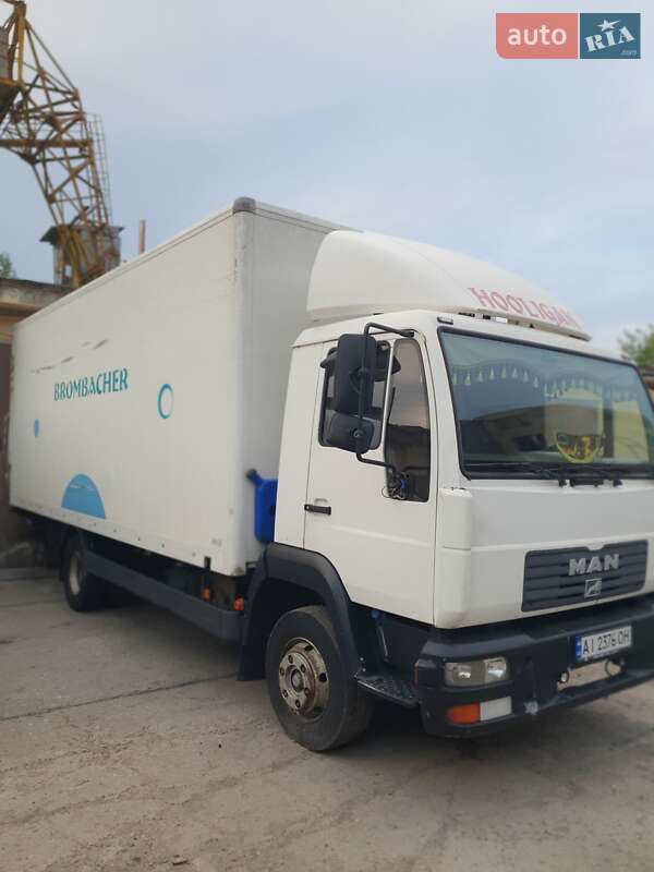 Вантажний фургон MAN 8.163 2001 в Києві фото 3 Вантажний фургон MAN 8.163 2001 в Києві