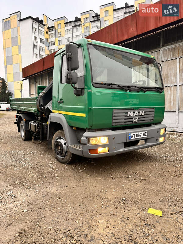 Кран-манипулятор MAN 8.163 1999 в Ивано-Франковске