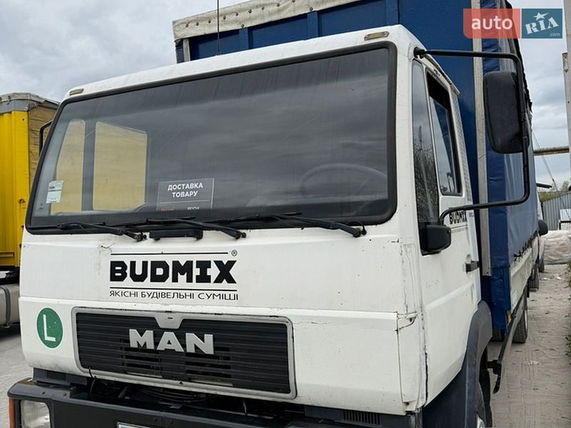 Тентованый MAN 8.180 1991 в Львове фото 2 Тентованый MAN 8.180 1991 в Львове